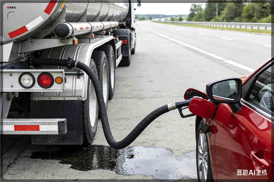 东乌珠汽车救援送水案例